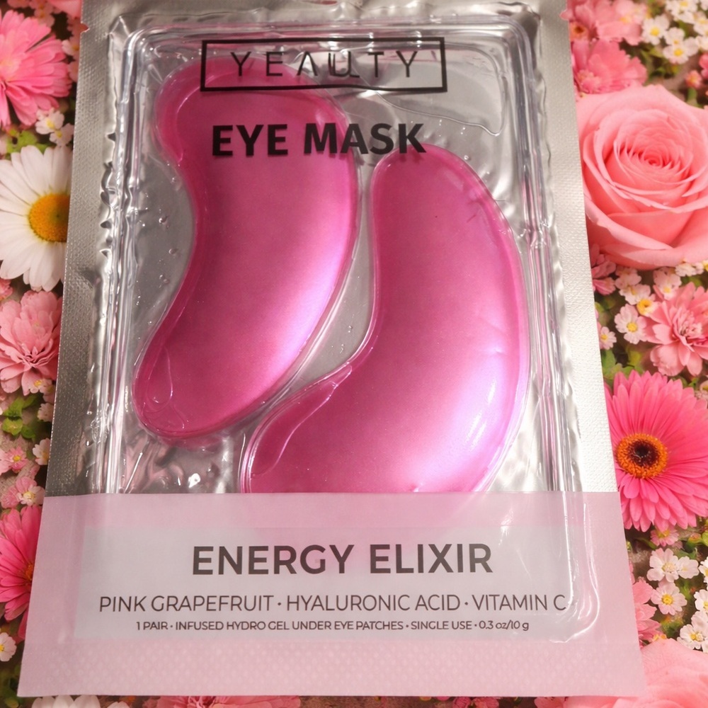 Yeauty Energy Elixir Eye Mask in Pink